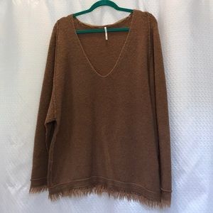 Oversized free people sweater